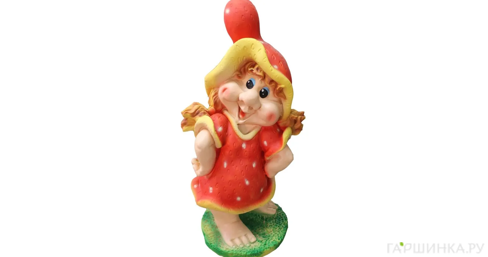 Гном Клубничка  29*28*50