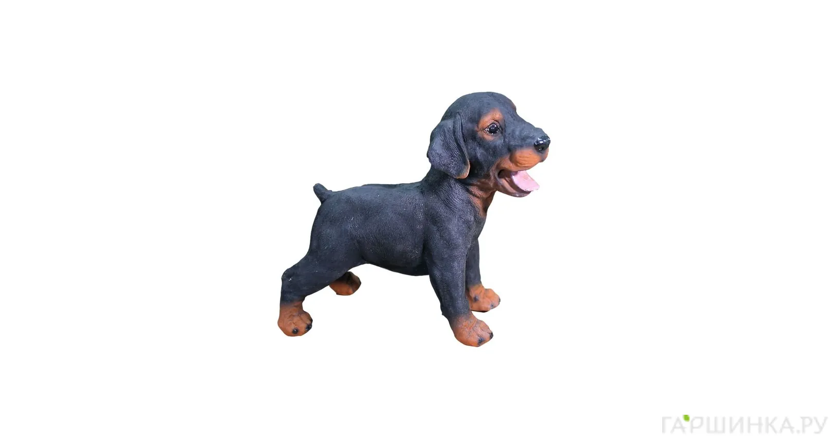 Щенок Ротвейлер стоячий 13*27*24