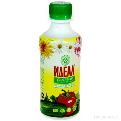 Идеал 0,25 л Удобрение органическое натуральное биогумус