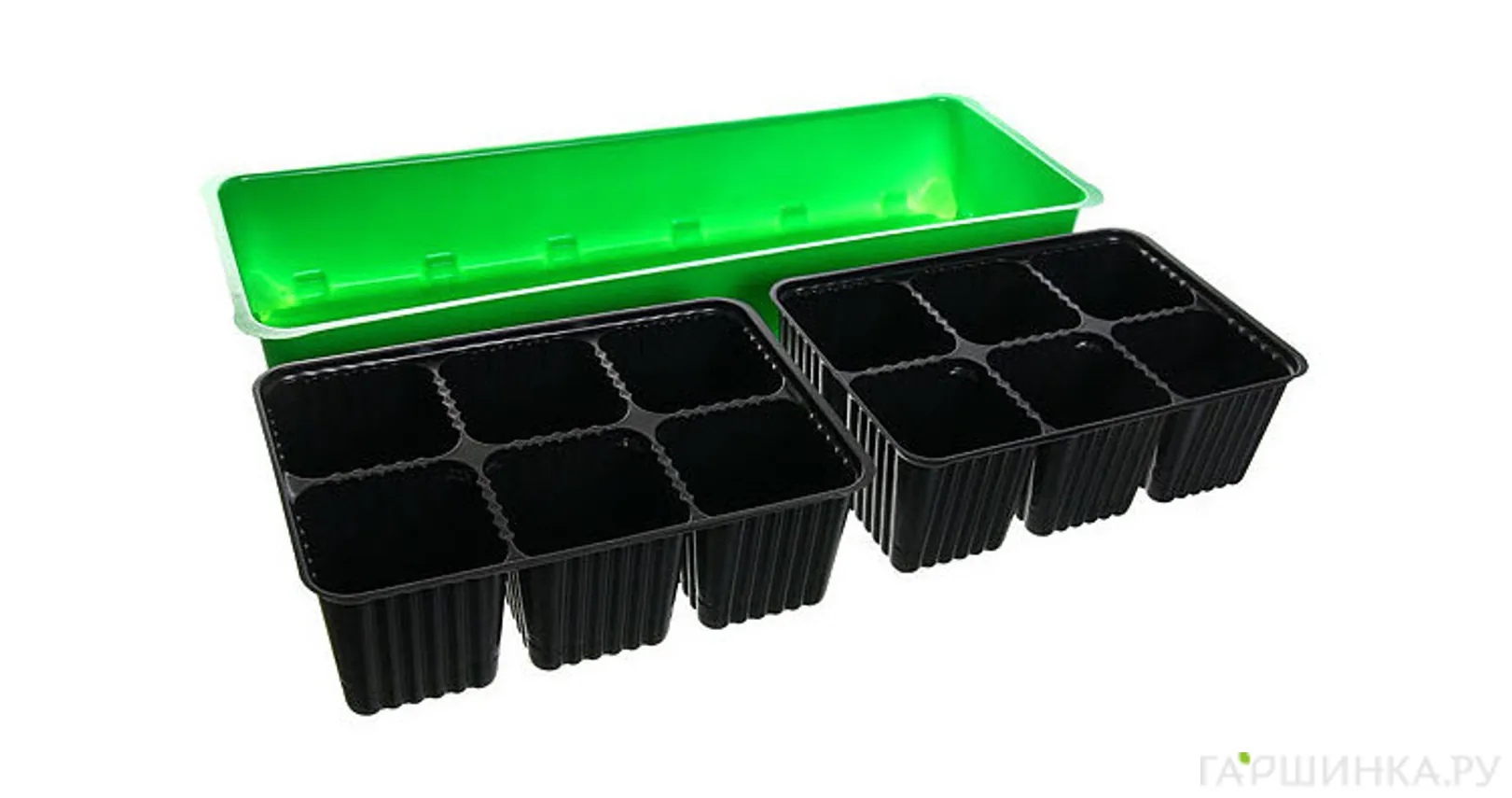 Поддон с 2 кассетами вставками